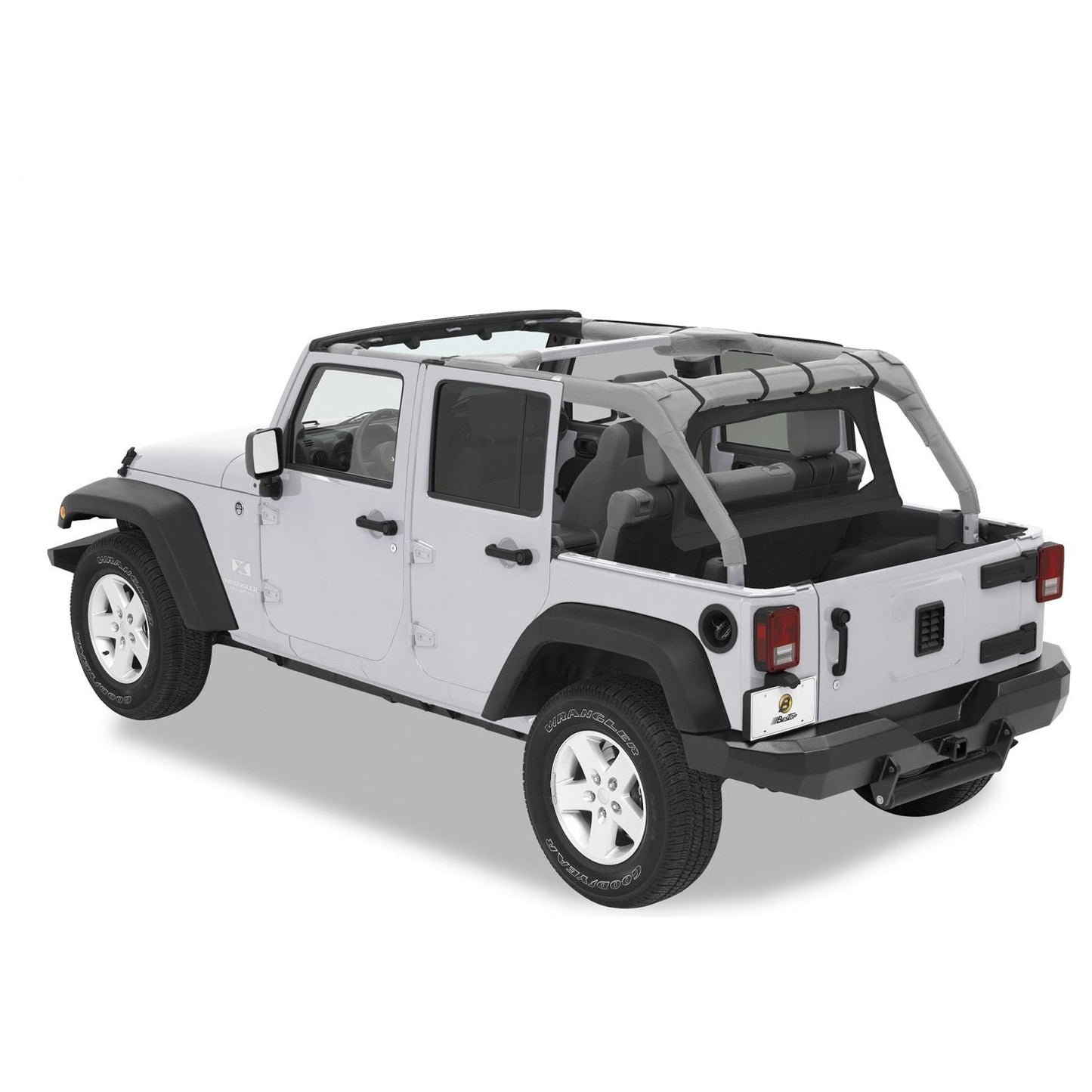Bestop Windjammer Wind Screen Black Diamond Standard Style Requires PN[90031/90034] I 80039-35
