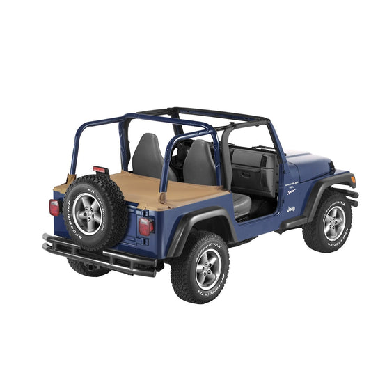 Bestop DusterDeck Cover Spice w/Factory Soft Top Bow Folded Down  I 90019-37
