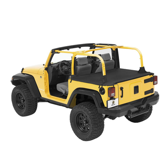 Bestop DusterDeck Cover Black Diamond w/Soft Top Hardware Removed Factory Tailgate Bar Required For Installation[90034] I 90031-35