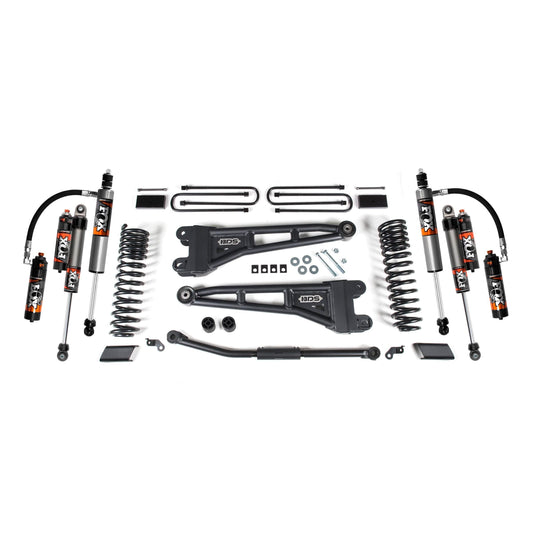BDS Suspension | 2.5 Inch Lift Kit w/ Radius Arm Ford F450 Super Duty 23-24 w/ Fox Performance Elite Shocks | BDS1306FPE
