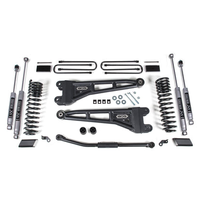 BDS Suspension | 2.5 Inch Lift Kit w/ Radius Arm Ford F450 Super Duty 23-24 W/ NX2 Nitro Shocks | BDS1306H