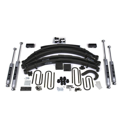 BDS Suspension | 8 Inch Lift Kit Chevy/GMC 3/4 Ton Truck/Suburban 77-87 4WD Fox 2.0 Performance Shocks | BDS134FS