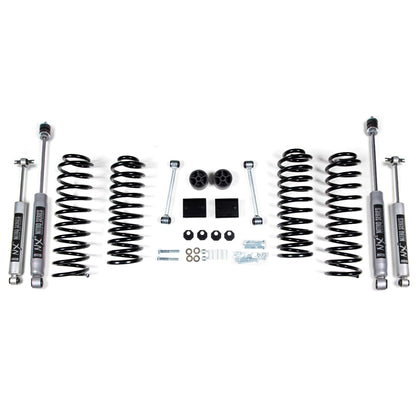 BDS Suspension | 2 Inch Lift Kit Coil Spring Jeep Wrangler JK 07-11 4-Door Fox 2.0 Performance Shocks | BDS1402FS