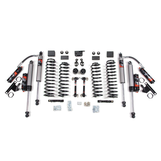 BDS Suspension | 3 Inch Lift Kit Jeep Wrangler JK 07-11 2-Door Sway Bar Disconnects Fox 2.5 Performance Elite Shocks | BDS1423FPE