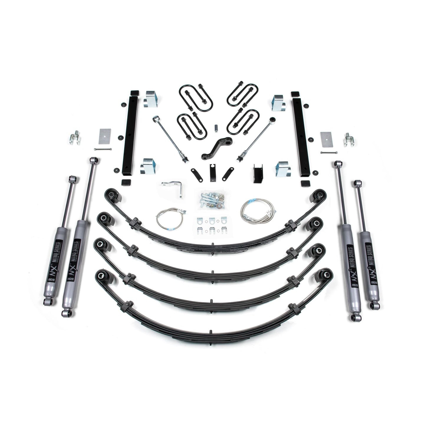 BDS Suspension | 5 Inch Lift Kit Jeep Wrangler YJ 87-95 Fox 2.0 Performance Shocks | BDS1431FS