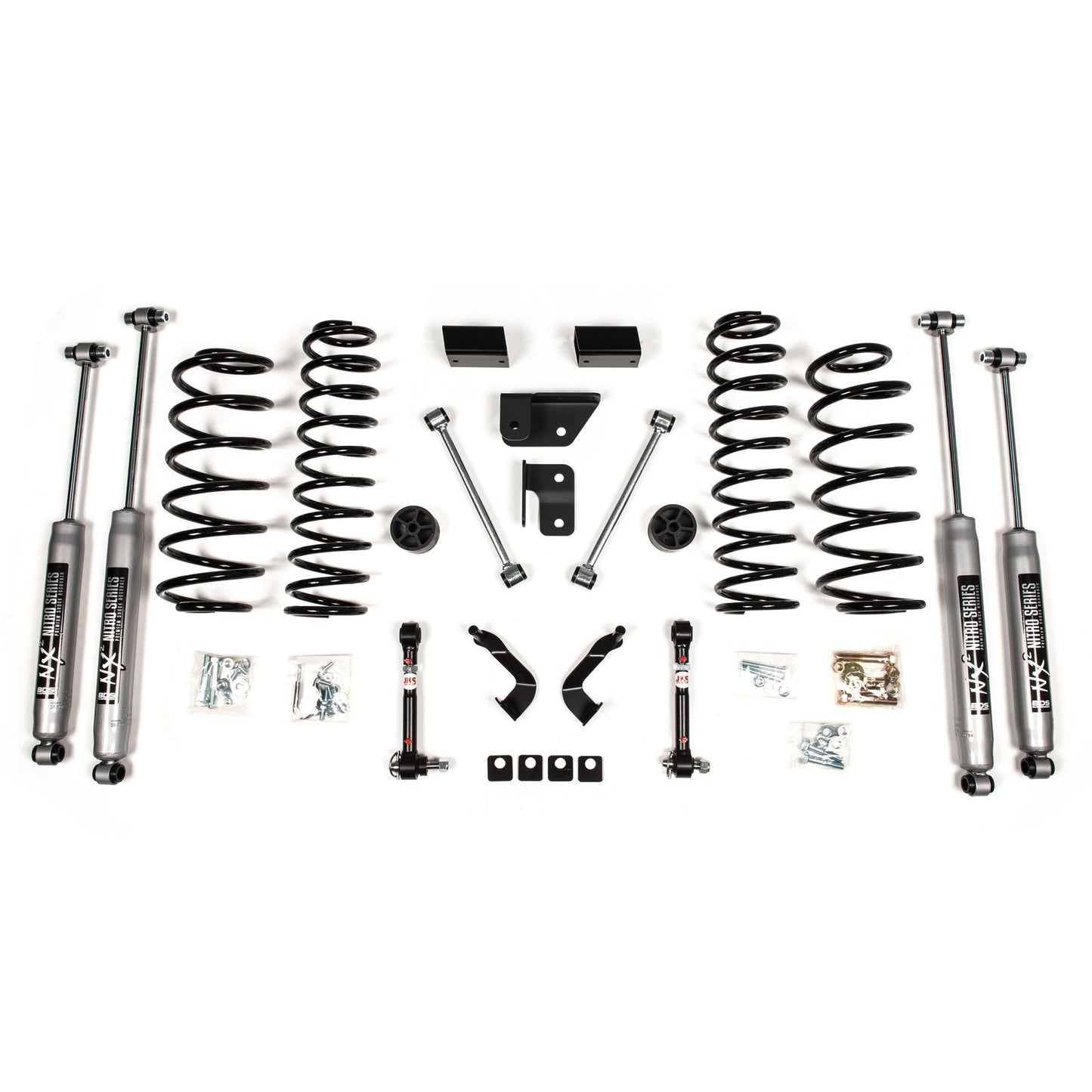BDS Suspension | 2 Inch Lift Kit Jeep Wrangler JL 18-25 4-Door NX2 Nitro Shocks | BDS1435H