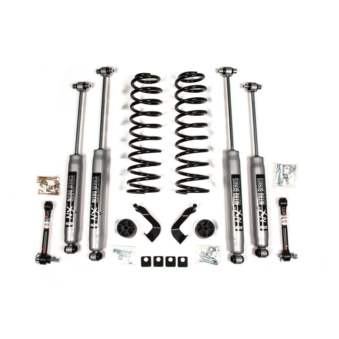 BDS Suspension | 2 Inch Leveling Kit Jeep Gladiator JT 20-23 NX2 Nitro Shocks | BDS1436H