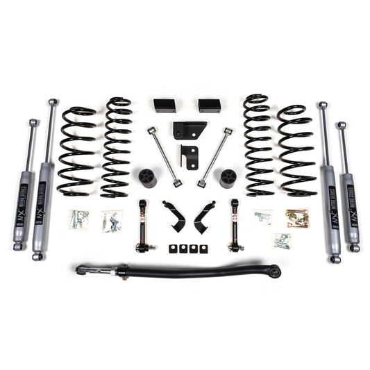 BDS Suspension | 3 Inch Lift Kit Jeep Wrangler JL 18-25 4-Door Fox 2.5 Performance Shocks | BDS1437PS