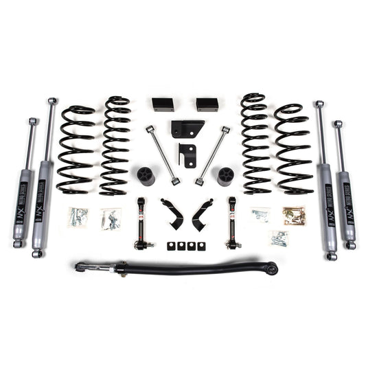 BDS Suspension | 3 Inch Lift Kit Jeep Wrangler JL 18-25 2-Door NX2 Nitro Shocks | BDS1438H