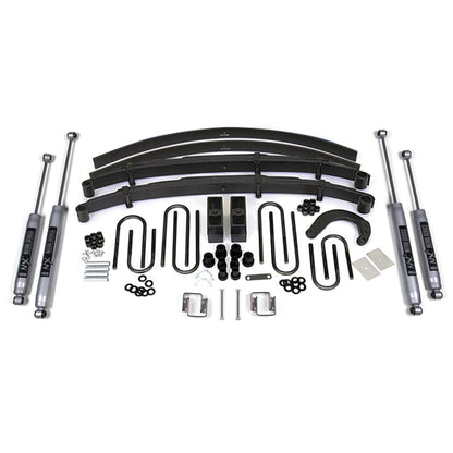 BDS Suspension | 6 Inch Lift Kit Chevy/GMC 1/2 Ton Blazer/Suburban 88-91 4WD 4 Inch Block Kit W Add A Leaf Fox 2.0 Performance Shocks | BDS145FS