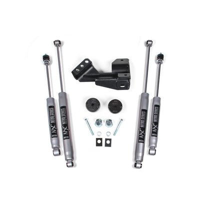 BDS Suspension | 2 Inch Leveling Kit Coil Spacer Ford F250/F350 Super Duty 17-22 4WD Fox 2.0 Performance Shocks | BDS1519FS