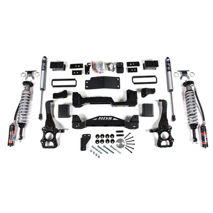 BDS Suspension | 6 Inch Lift Kit FOX 2.5 Performance Elite Coil-Over Ford F150 15-20 4WD | BDS1532FPE