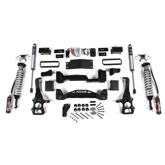 BDS Suspension | 6 Inch Lift Kit FOX 2.5 Performance Elite Coil-Over Ford F150 15-20 4WD | BDS1532FPE