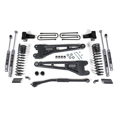 BDS Suspension | 2.5 Inch Lift Kit w/ Radius Arm Ford F250/F350 Super Duty 17-19 4WD Diesel Fox 2.0 Performance Shocks | BDS1543FS