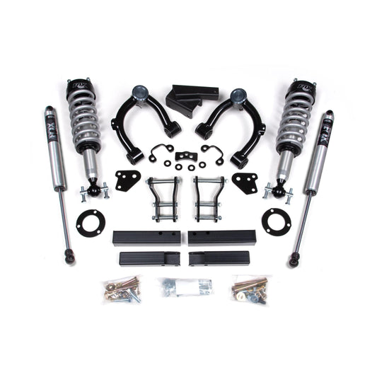 BDS Suspension | 3.5 Inch Lift Kit FOX 2.0 Coil-Over Ford Ranger 19-23 4WD Cast Aluminum Fox 2.0 Performance Shocks | BDS1545FSL