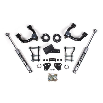 BDS Suspension | 3.5 Inch Lift Kit Ford Ranger 19-23 4WD Cast Aluminum Knuckle NX2 Nitro Shocks | BDS1545H
