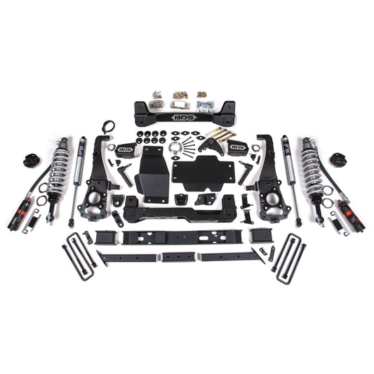 BDS Suspension | 6 Inch Lift Kit FOX 2.5 Coil-Over Ford Ranger 19-23 4WD Cast Aluminum Knuckle  | BDS1547FDSC