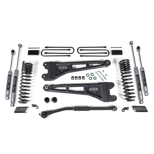 BDS Suspension | 3 Inch Lift Kit w/ Radius Arm Ford F250/F350 Super Duty 20-22 4WD Diesel Fox 2.0 Performance Shocks | BDS1549FS