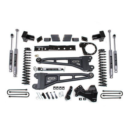 BDS Suspension | 7 Inch Lift Kit w/ Radius Arm Ford F250/F350 Super Duty 20-22 4WD Diesel Leaf Springs Fox 2.0 Performance Shocks | BDS1562FS