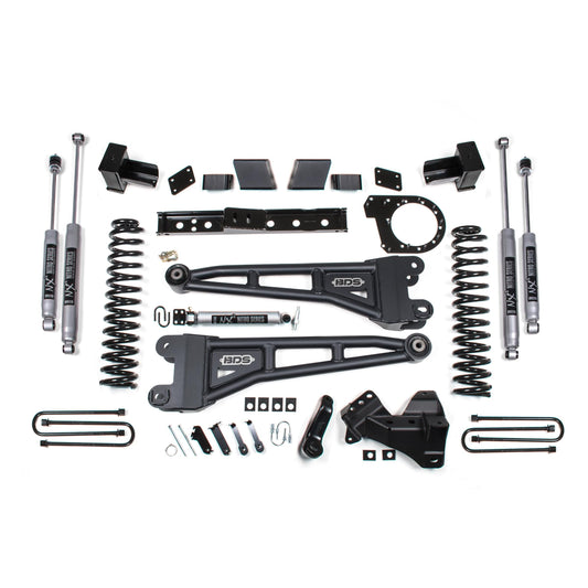 BDS Suspension | 7 Inch Lift Kit w/ Radius Arm Ford F350 Super Duty DRW 20-22 4WD Diesel Fox 2.0 Performance Shocks | BDS1573FS