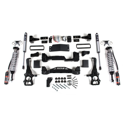 BDS Suspension | 4 Inch Lift Kit FOX 2.5 Performance Elite Coil-Over Ford F150 15-20 4WD | BDS1590FPE