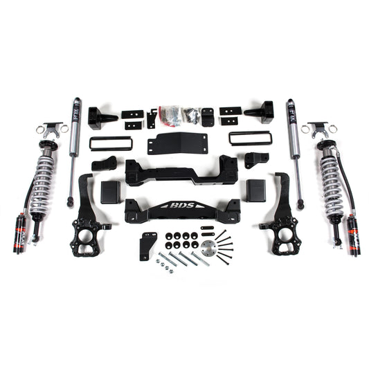 BDS Suspension | 4 Inch Lift Kit FOX 2.5 Performance Elite Coil-Over Ford F150 15-20 4WD | BDS1590FPE