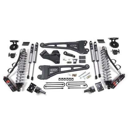BDS Suspension | 4 Inch Lift Kit w/ Radius Arm FOX 2.5 Performance Elite Coil-Over Conversion Ford F250/F350 Super Duty 11-16 4WD Diesel Leaf Springs | BDS1597FPE