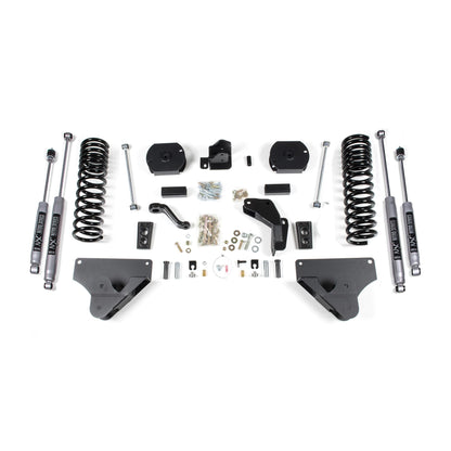 BDS Suspension | 4 Inch Lift Kit Ram 2500 14-18 4WD Diesel Rear Coil Springs Fox 2.0 Performance Shocks | BDS1601FS