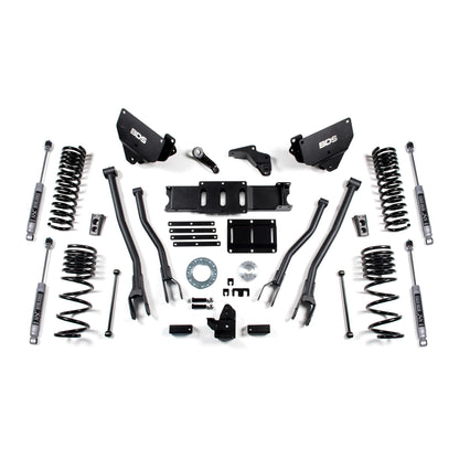 BDS Suspension | 6 Inch Lift Kit w/ 4-Link Ram 2500 14-18 4WD Diesel Fox 2.0 Performance Shocks | BDS1604FS