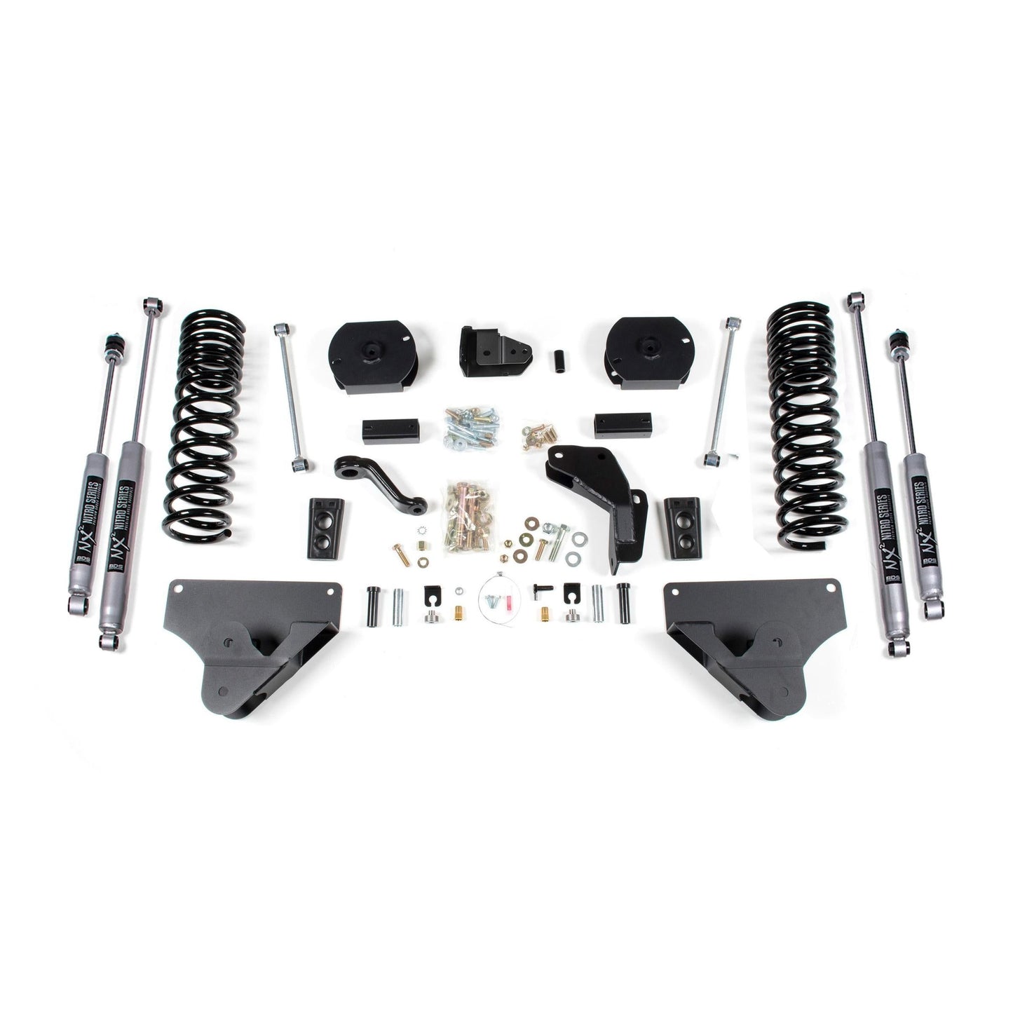 BDS Suspension | 4 Inch Lift Kit Ram 2500 14-18 4WD Gas Rear Lift Coil Spacer NX2 Nitro Shocks | BDS1609H