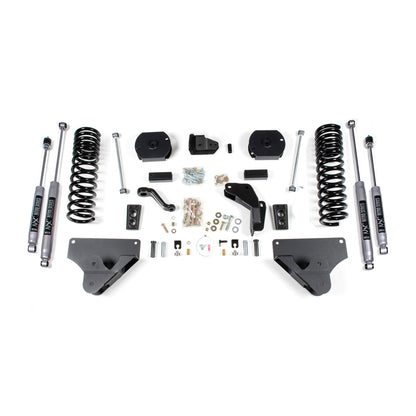 BDS Suspension | 4 Inch Lift Kit Ram 2500 14-18 4WD Gas Rear Lift Coil Spacer NX2 Nitro Shocks | BDS1609H