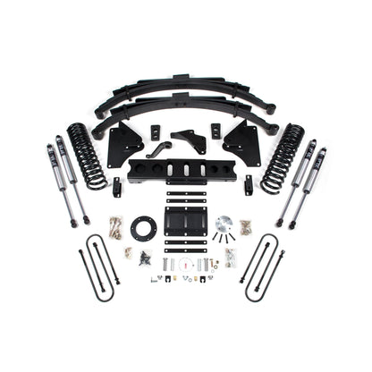 BDS Suspension | 6 Inch Lift Kit Ram 3500 13-18 4WD Diesel Leaf Springs 6 Bolt Fox 2.0 Performance Shocks | BDS1617FS