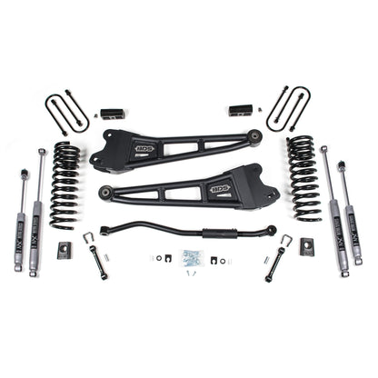 BDS Suspension | 3 Inch Lift Kit w/ Radius Arm Ram 3500 13-18 4WD Diesel W/Fox 2.5 Performance Elite Shocks | BDS1622FPE