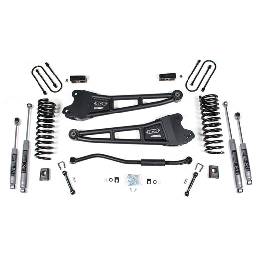 BDS Suspension | 3 Inch Lift Kit w/ Radius Arm Ram 3500 13-18 4WD Diesel W/ Fox 2.0 Performance Shocks | BDS1622FS