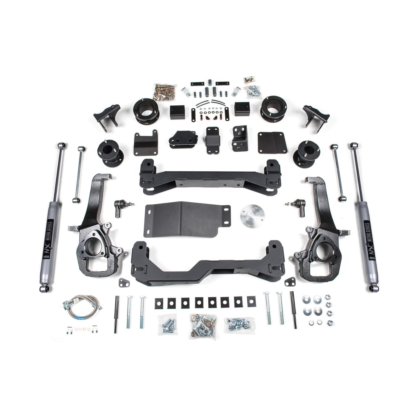 BDS Suspension | 4 Inch Lift Kit Ram 1500 w/ Air Ride 13-18 4WD Fox 2.0 Performance Shocks | BDS1623FS