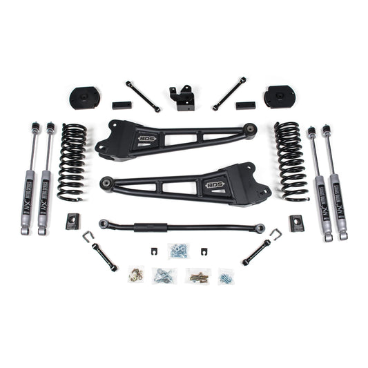 BDS Suspension | 3 Inch Lift Kit w/ Radius Arm Ram 2500 14-18 4WD Diesel Fox 2.5 Performance Elite Shocks | BDS1624FPE