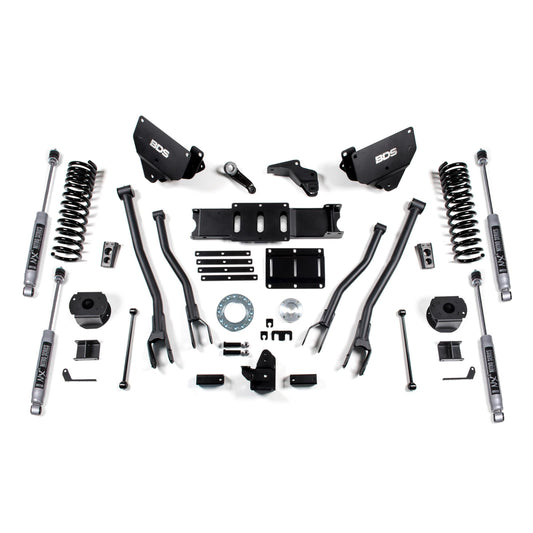 BDS Suspension | 6 Inch Lift Kit w/ 4-Link Ram 2500 w/ Rear Air Ride 14-18 4WD Diesel Fox 2.0 Performance Shocks | BDS1628FS