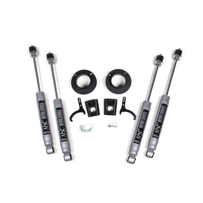 BDS Suspension | 2 Inch Leveling Kit Ram 2500 w/ Rear Air Ride 14-24 4WD W/ Fox 2.0 Performance Shocks | BDS1635FS