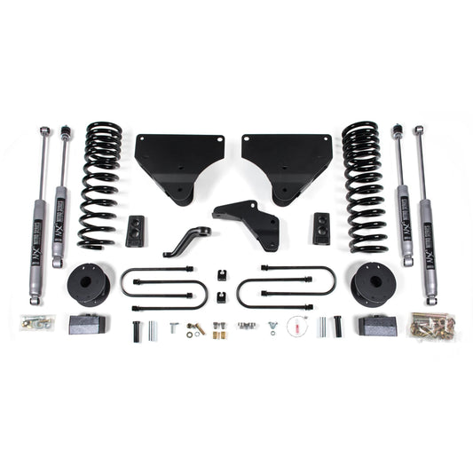 BDS Suspension | 4 Inch Lift Kit Ram 3500 w/ Rear Air Ride 13-18 4WD Diesel Fox 2.0 Performance Shocks | BDS1643FS