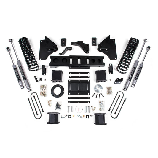 BDS Suspension | 6 Inch Lift Kit Ram 3500 w/ Rear Air Ride 13-18 4WD Diesel 8 Bolt Indexing Ring Fox 2.0 Performance Shocks | BDS1649FS