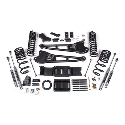 BDS Suspension | 4 Inch Lift Kit w/ Radius Arm Ram 2500 19-24 4WD Diesel Fox 2.0 Performance Shocks | BDS1660FS