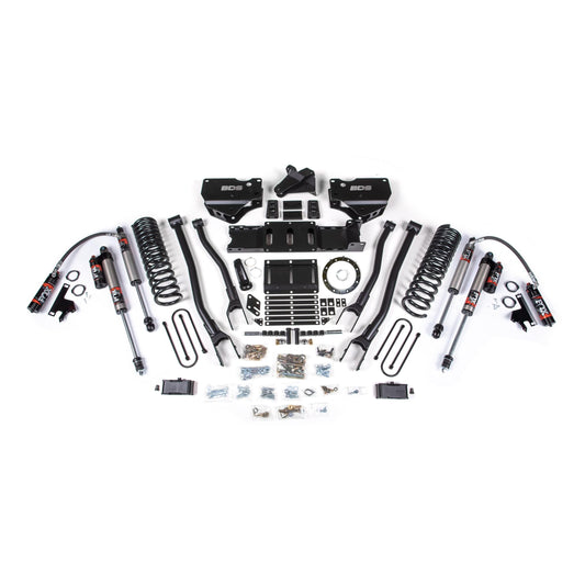 BDS Suspension | 4 Inch Lift Kit w/ 4-Link Ram 3500 19-23 4WD Diesel 6 Bolt Fox 2.0 Performance Shocks | BDS1670FS
