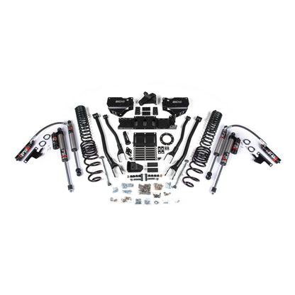 BDS Suspension | 4 Inch Lift Kit w/ 4-Link Ram 2500 19-24 4WD Gas Fox 2.5 Performance Elite Shocks | BDS1675FPE