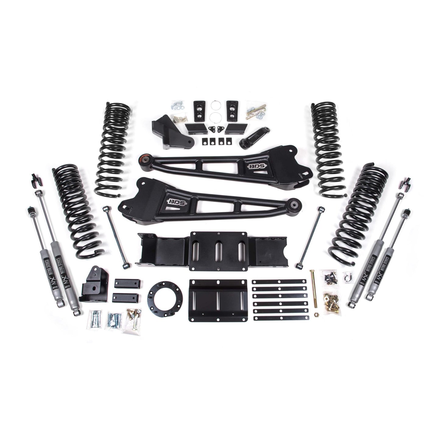 BDS Suspension | 6 Inch Lift Kit w/ Radius Arm Ram 2500 19-24 4WD Diesel Fox 2.0 Performance Shocks | BDS1680FS
