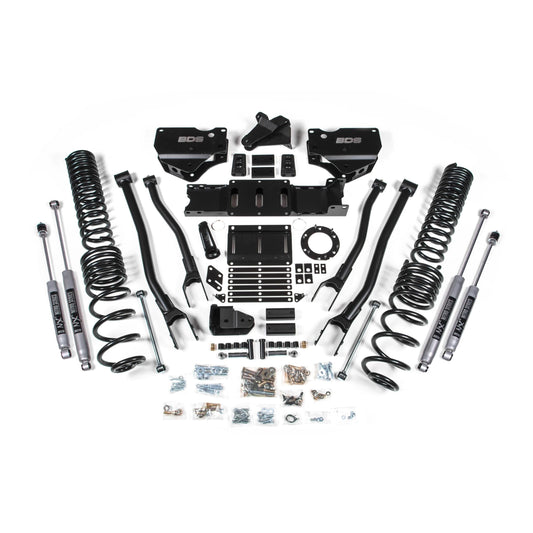 BDS Suspension | 6 Inch Lift Kit w/ 4-Link Ram 2500 19-24 4WD Diesel Fox 2.0 Performance Shocks | BDS1688FS