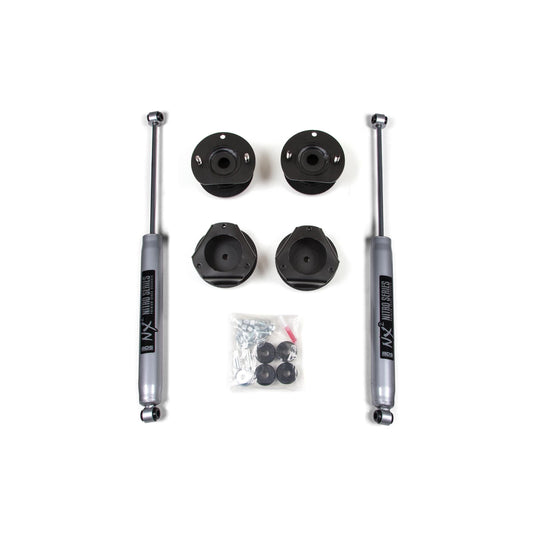 BDS Suspension | 2 Inch Lift Kit Chevy Trailblazer or GMC Envoy 02-09 Fox 2.0 Performance Shocks | BDS168FS