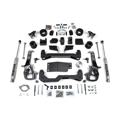 BDS Suspension | 4 Inch Lift Kit Ram 1500 w/ Air Ride 19-24 4WD Standard Knuckle Fox 2.0 Performance Shocks | BDS1697FS