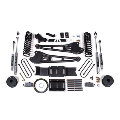 BDS Suspension | 4 Inch Lift Kit w/ Radius Arm Ram 3500 19-23 4WD Gas No Factory Rear Overload Leaf NX2 Nitro Shocks | BDS1702H
