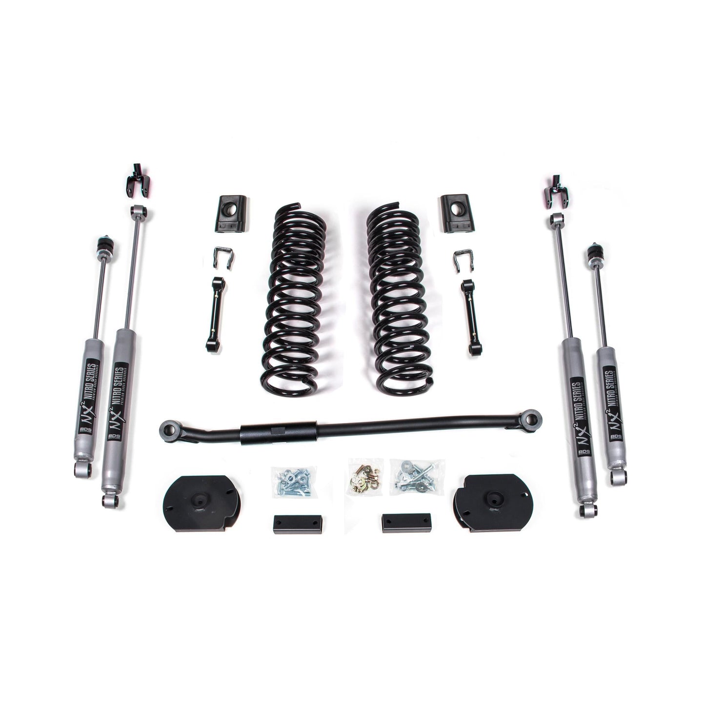 BDS Suspension | 2 Inch Lift Kit Ram 2500 Power Wagon 14-23 4WD NX2 Nitro Shocks | BDS1711H