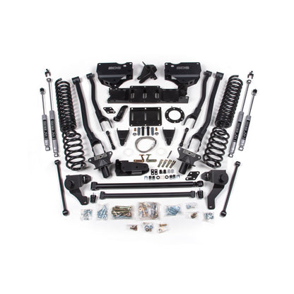 BDS Suspension | 8 Inch Lift Kit w/ 4-Link Ram 2500 19-24 4WD Diesel Fox 2.0 Performance Shocks | BDS1727FS